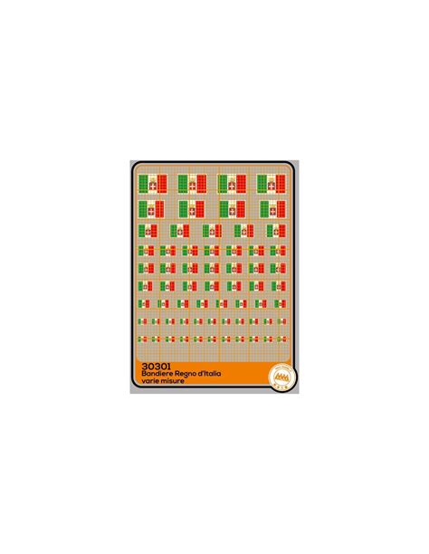 Flags for Italian Kingdom different sizes - Decal Italian Italian Army - 30301 – Max-Model