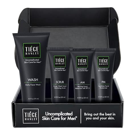 Tiege Hanley Men's Skin Care System - Level 1 : Amazon.in: Beauty
