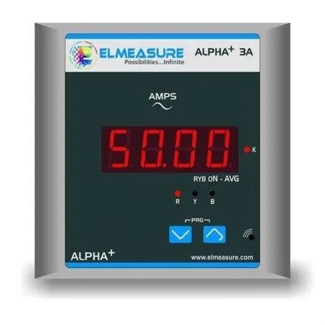 Elmeasure Digital Panel Meter - Elmeasure Automatic Change Over ...
