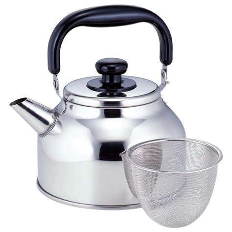Buy Shimomura Kihan 37539 Kettle, 0.6 gal (2.6 L), Stainless Steel ...