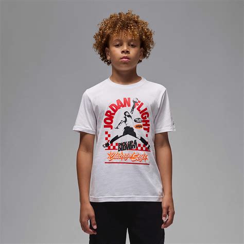 T-shirt Deep Dish Jordan pour ado. Nike LU