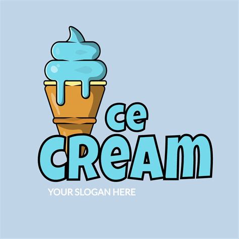 Ice Cream Logo Template - Mediamodifier