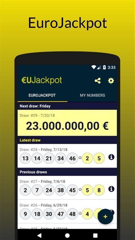 eurojackpot iskustva results Android IOS V- 2.86