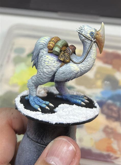 My Cold Weather Axe Beak! : r/DnDminiatures