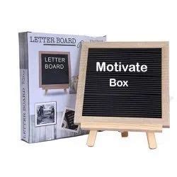 Letter Board - PVC Letter Board - 10x10 Inch Manufacturer from Noida