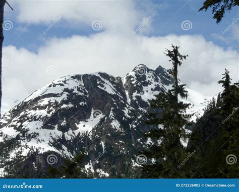 Snowy Mountains of Strathcona Provincial Park, Vancouver Island ...