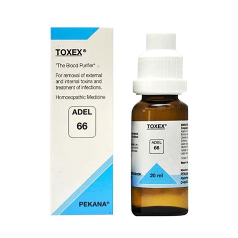 Buy ADEL 66 TOXEX DROPS 20 ML Online & Get Upto 60% OFF at PharmEasy