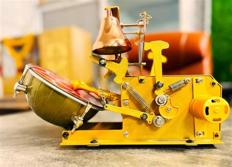 Automatic Temple Bell Drums 12" - Star Mela Thalam - Temple Arti ...