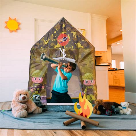 JoGenii |Kids Play tent House - Warzone| Planet Of Toys