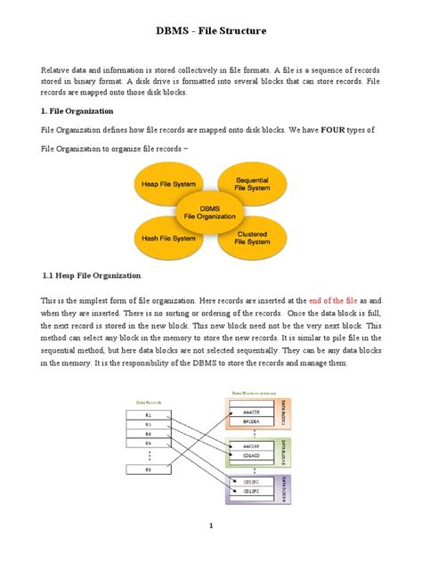 Image result for Database File Structure