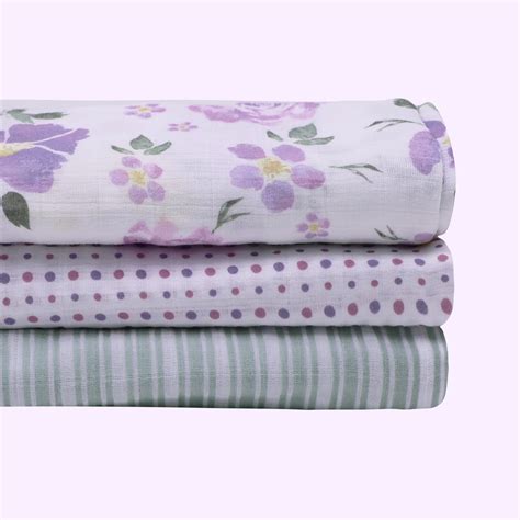 Abracadabra Muslin Swaddles (Set of 3) - Villandry