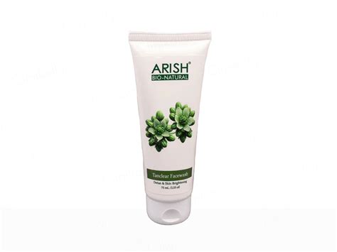 Buy Arish Bio-Natural Tanclear Detan & Skin Brightening Face Wash ...