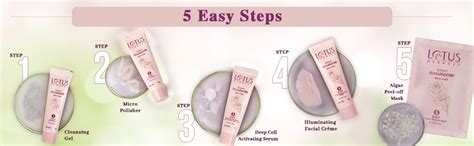 Lotus Herbals Radiant BridalGLOW Rose Gold Skin Illuminating Facial Kit ...