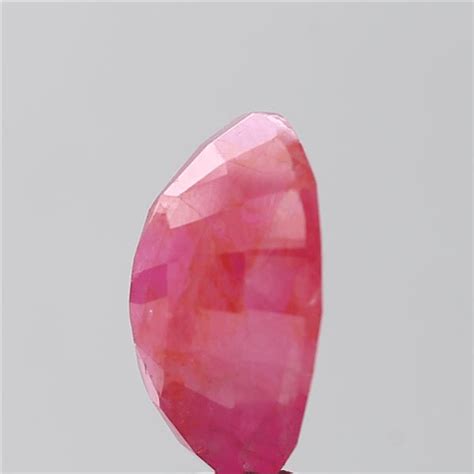10.76 carat 12 ratti IGL certified natural Burma oval shape pinkish red ...