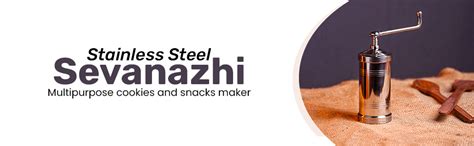 Buy MANNAR CRAFT Stainless Steel Indian Made Sevanazhi Sevai Nazhi Sev ...