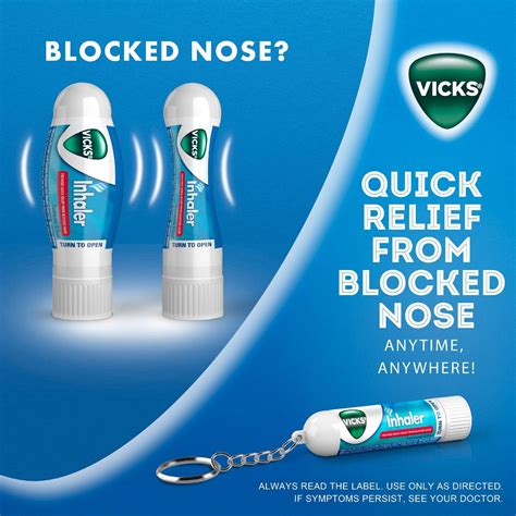 Buy Vicks Inhaler, 0.5 ml x 2 | 19 Minutes Delivery | Apollo Pharmacy