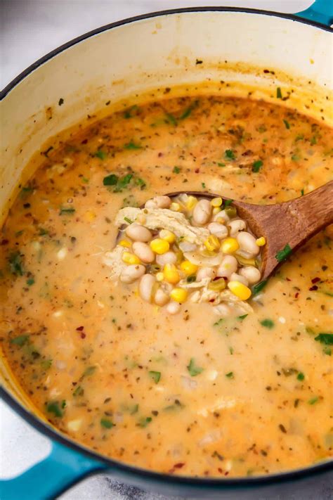 Vegan White Chicken Chili - The Hidden Veggies