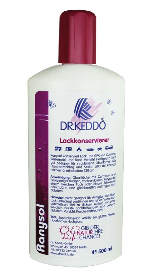 Dr. Keddo Paint Preservative Ranysol 0,5 L - Berger Camping