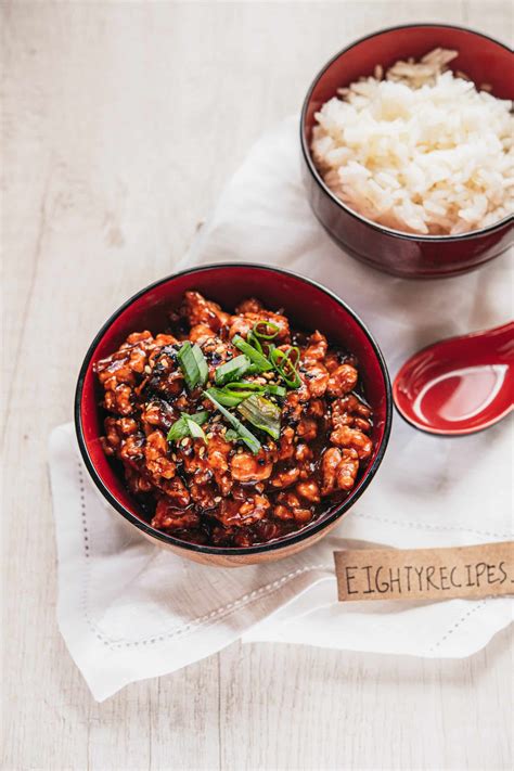 Ground Turkey Recipe (Korean-Style) - Eighty Recipes