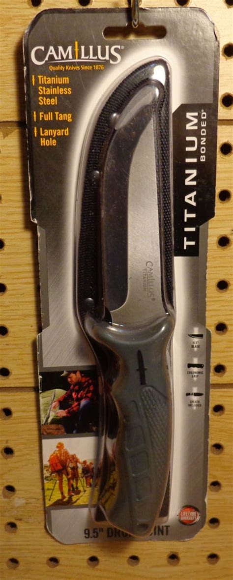 Camillus 9.5 Titanium Bonded Fixed Blade Knife Has a - Etsy