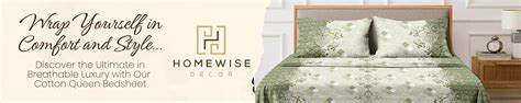 Amazon.in: HOMEWISE DECOR: Bedsheet