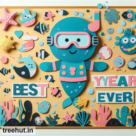 Diving, End of Year Bulletin Board Ideas, Best Year Ever
