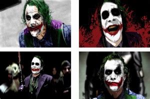 Joker Combo Poster Set of 4 Posters With Gloss Lamination M13 Paper ...