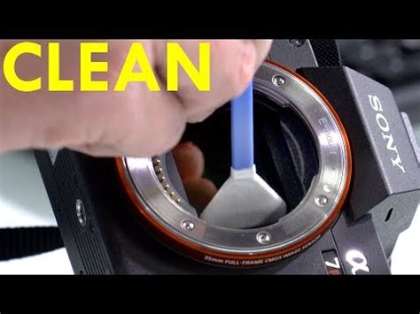 CLEAN YOUR SENSOR Video Lecture - Capture like a Pro: Digital ...