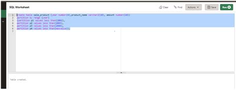 Image result for Oracle Partition Table
