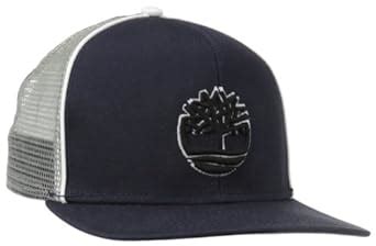 Buy Timberland Men's Trucker Flat Brim Hat, Navy, One Size at Amazon.in