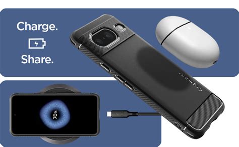 Spigen Rugged Armor for Google Pixel 8 Case, Pixel 8 Back Cover (2023 ...