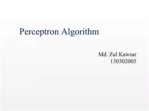 Image result for Perceptron Style Algorithm