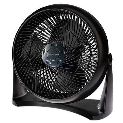 Honeywell TurboForce Air Circulator Electric Floor Fan, HT908, Black ...