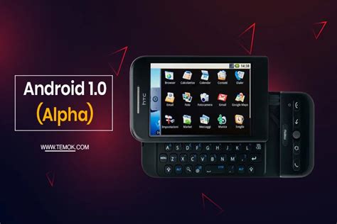 Android Version 1.0 的图像结果