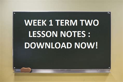 Image result for First Week of Term Part 2