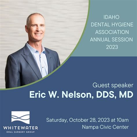 Dr. Eric Nelson will be speaking at the IDHA's annual conference this ...