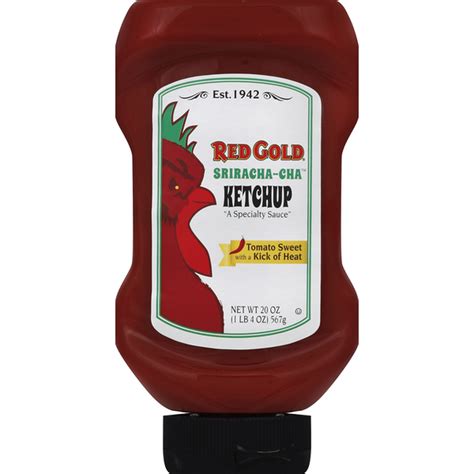 Red Gold Ketchup, Sriracha-Cha (20 oz) Delivery or Pickup Near Me ...
