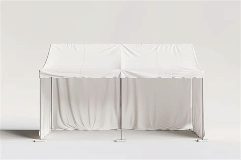 Advertising tent with poster mockup | Premium AI-generated image