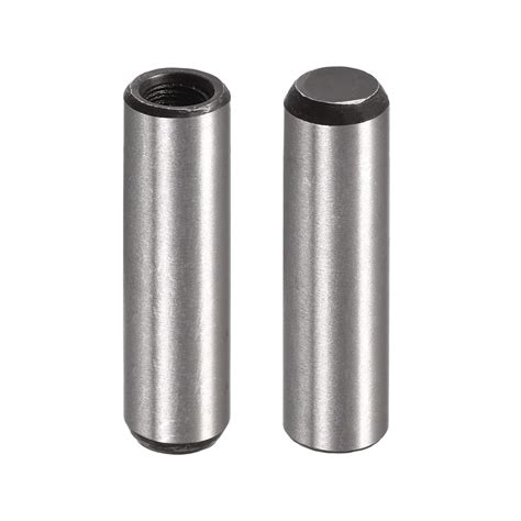 Uxcell 2pcs M6 Internal Thread Dowel Pins - 10x35mm Carbon India | Ubuy