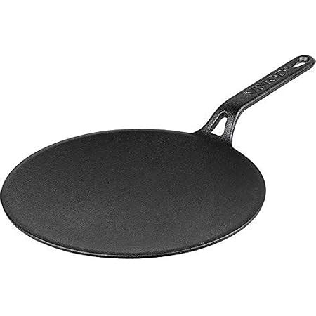 Buy Hawkins Futura 24 cm Cast Iron Tava, Cast Iron Tawa for Roti, Cast ...