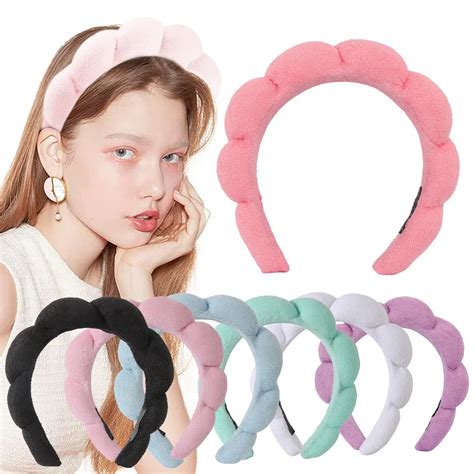 Soft Hair Styling Accessories Women Girls Headbands for Face Washing ...