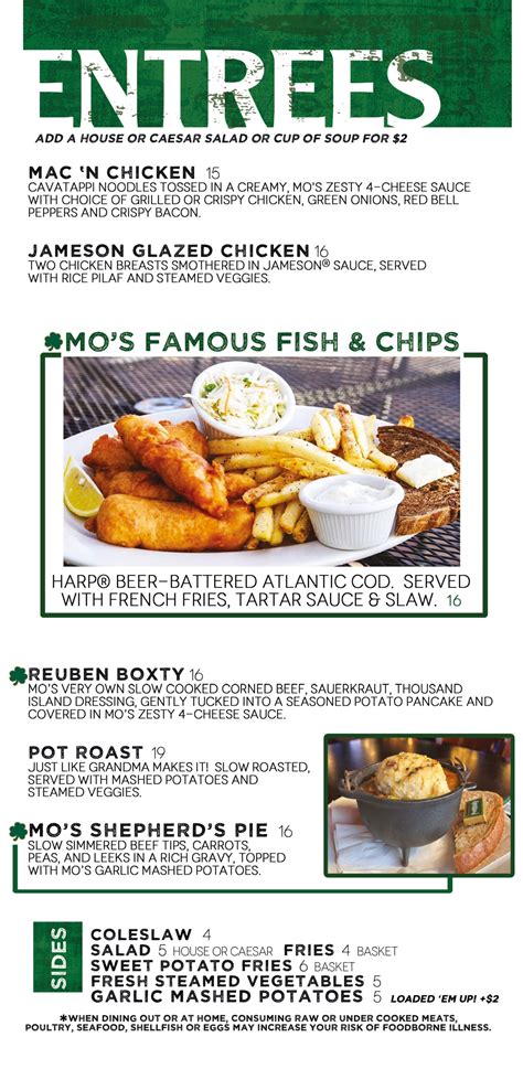 Best Place to Eat in Cypress! | Mo's Irish Pub - Cypress