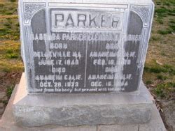 Barbara Kramer Parker (1849-1923): homenaje de Find a Grave