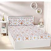 Buy Amazon Brand - Solimo Paisley Preen 144 TC 100% Cotton Double ...