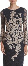 Image result for Xscape Floral Lace Sheath Dress
