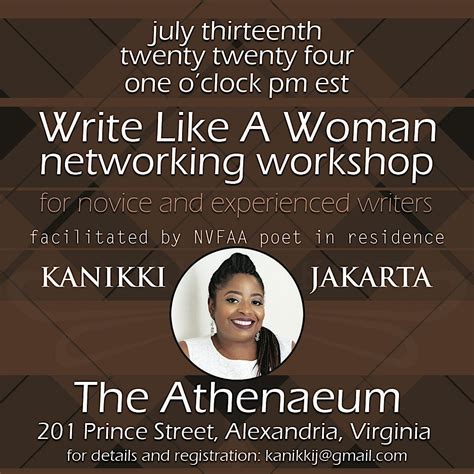 WRITE LIKE A WOMAN NETWORKING WORKSHOP - YEAR 9 - SUMMER EDITION 2024 ...