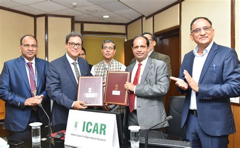 Bayer Crop Science meeting and sign Ceremony | ICAR