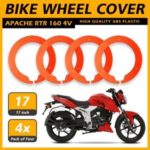 Miwings 17inch PRO ABS Plastic Disc Wheel Cover For Apache Rtr 160 4V ...