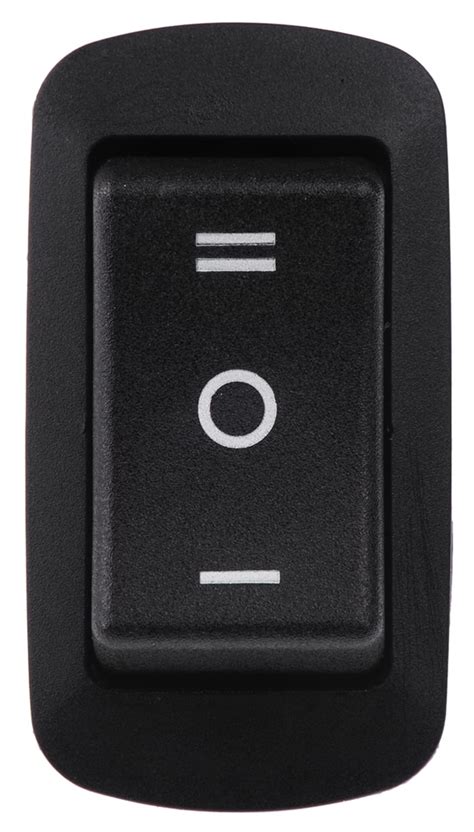 KGC2CNB1BBN ZF | ZF SPDT, On-Off-On Rocker Switch Panel Mount | 706 ...