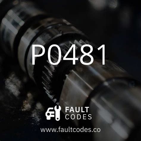 P0481 Code 的图像结果